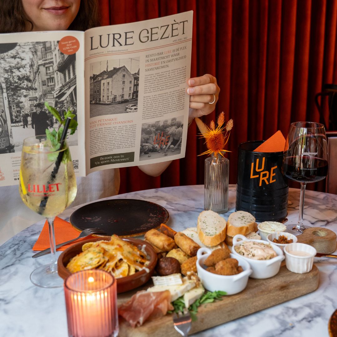 Borrel & bites bij Restobar Lure in Maastricht