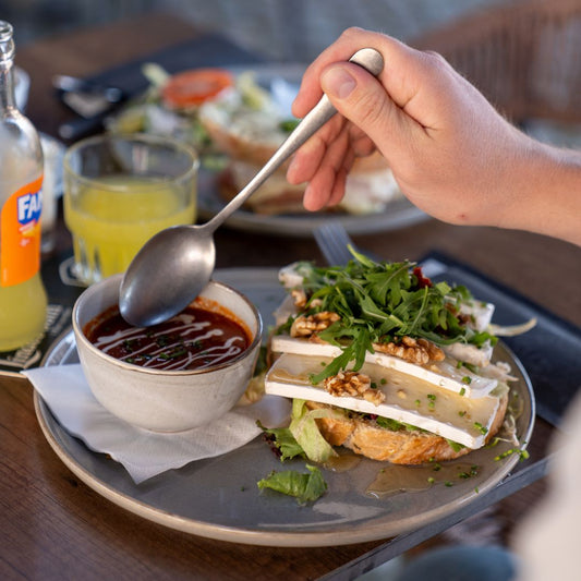 Lunch bij De Kompenie in Neer