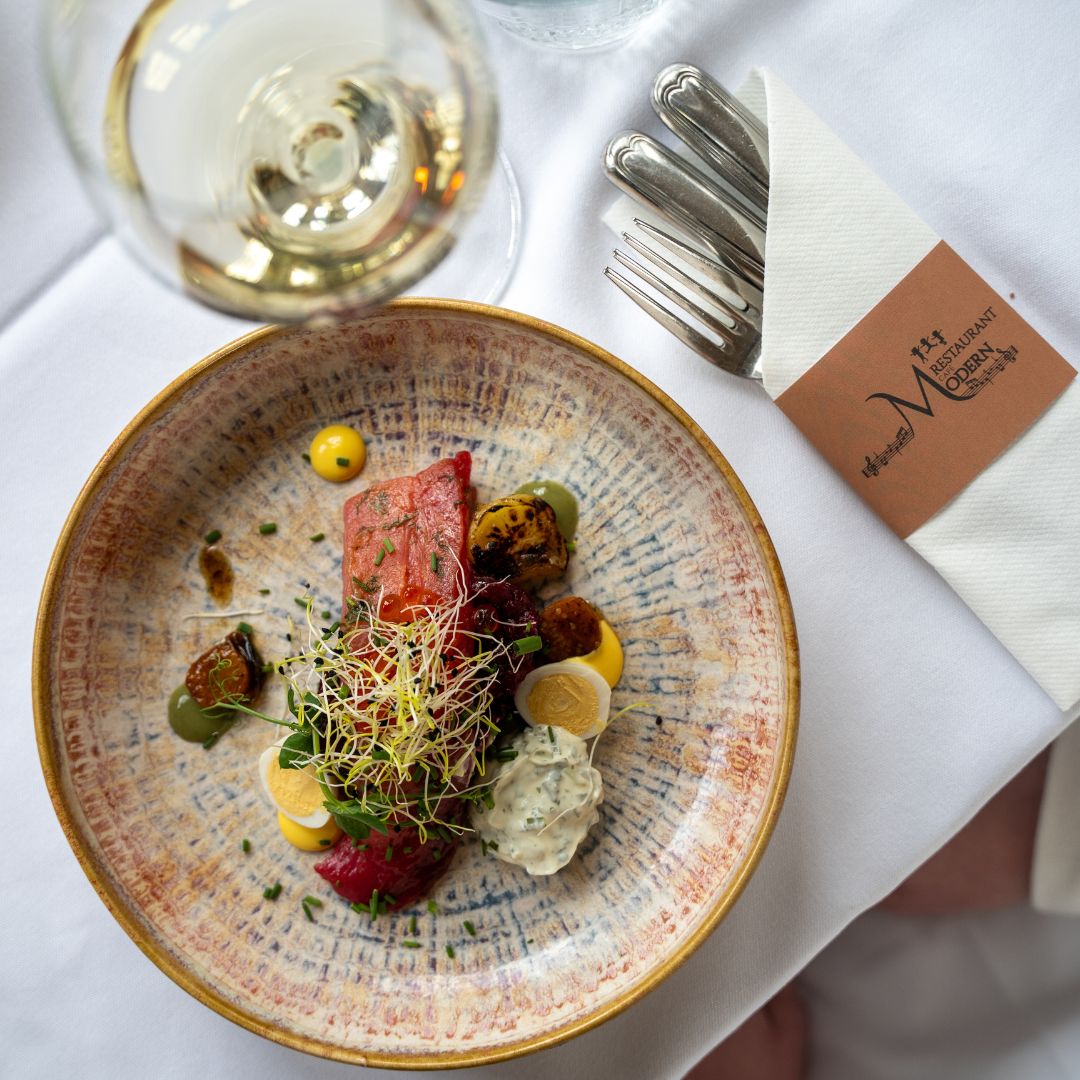 3- of 4-gangen keuzemenu bij Restaurant Modern in Teuven