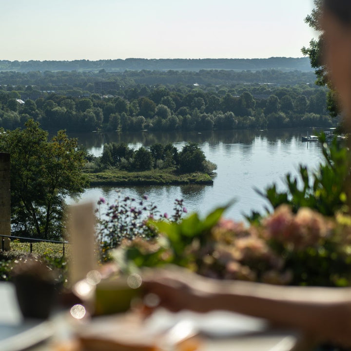 Uitzicht bij Buitengoed Slavante