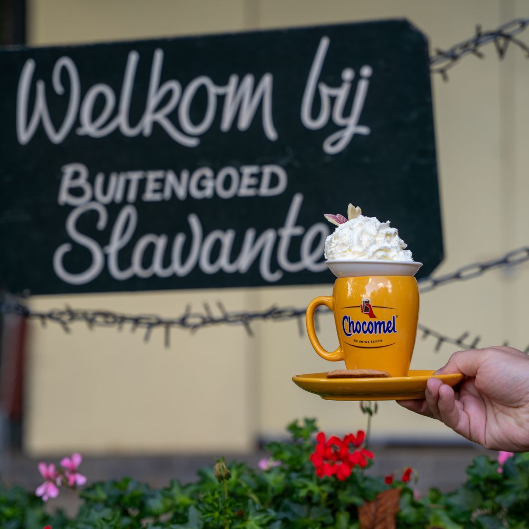 Warme chocomel bij Slavante