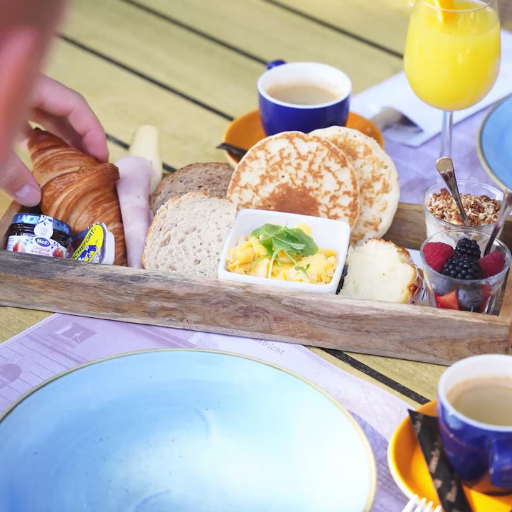 Luxe ontbijt bij Buitengoed Slavante