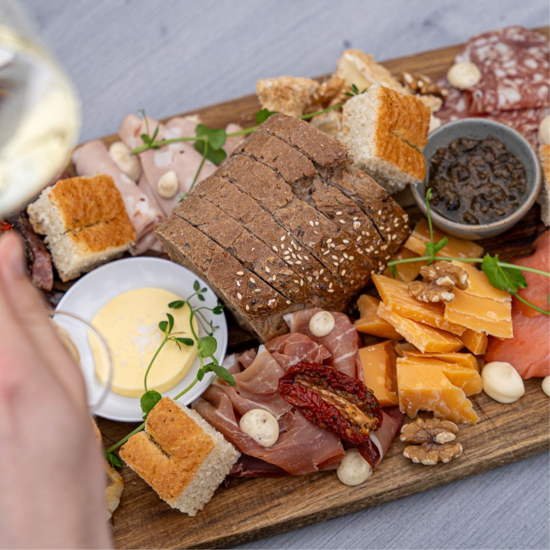 Borrelplank Brasserie Nieuw Ehrenstein in Kerkrade