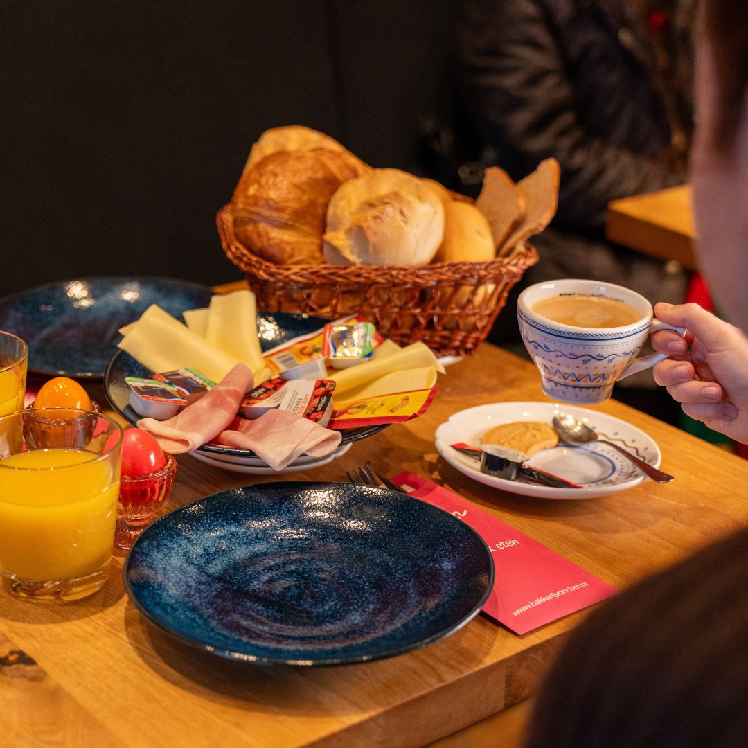 Ontbijt bij bakkerij Voncken