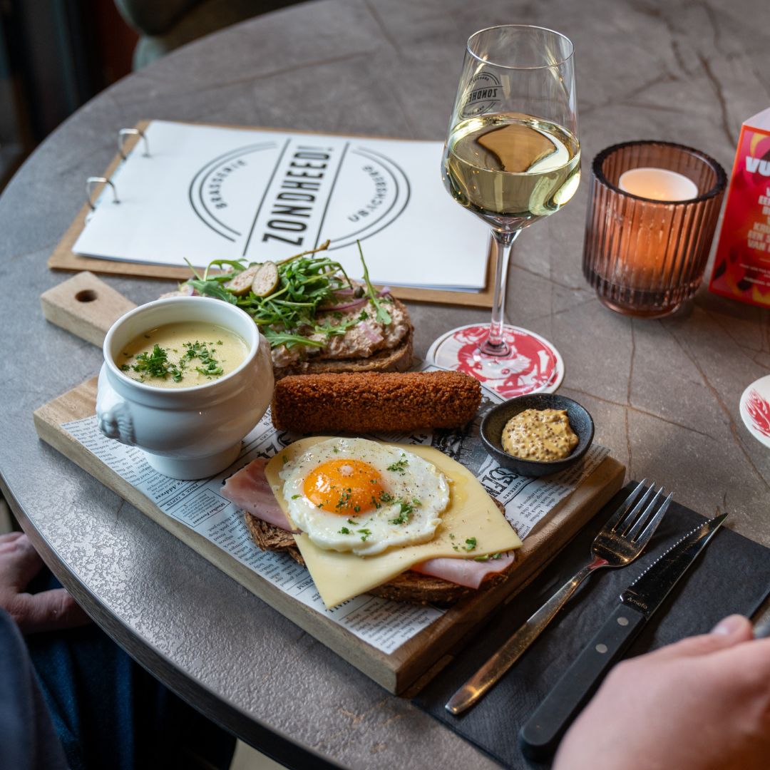 lunch bij Brasserie Zondheed