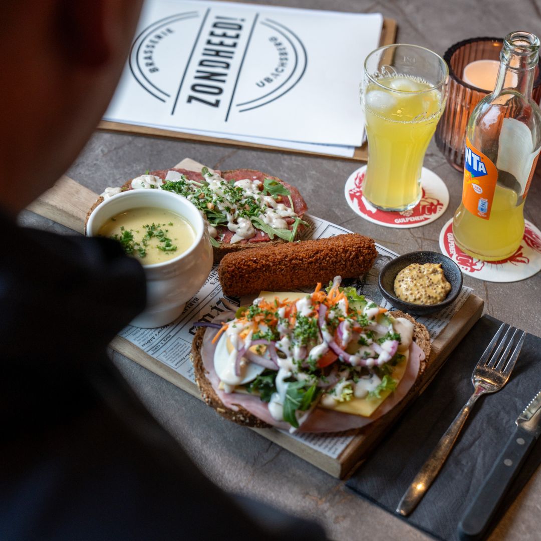 lunch bij Brasserie Zondheed
