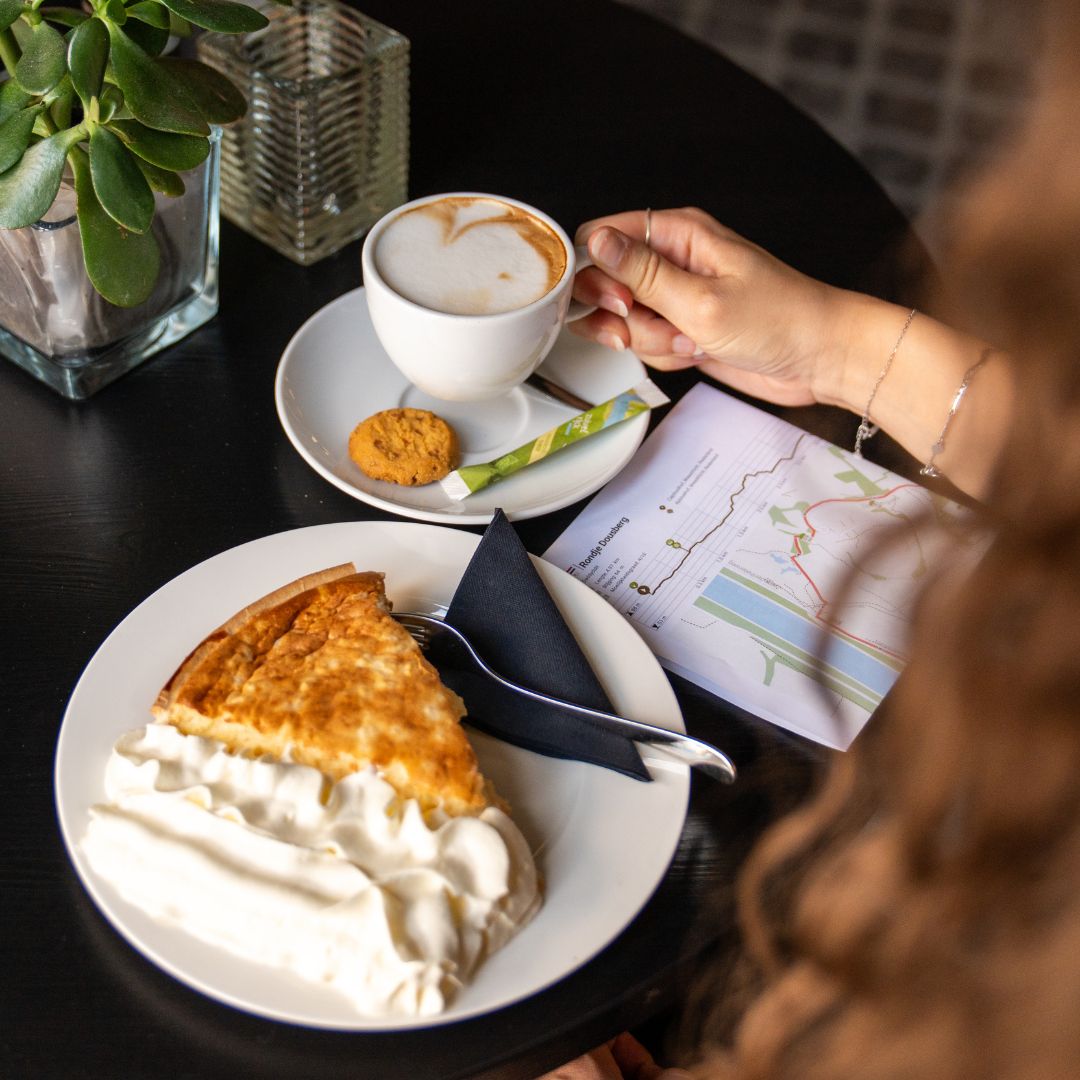 Koffie bij 't Proeflokaal van Dormio Resort in Maastricht