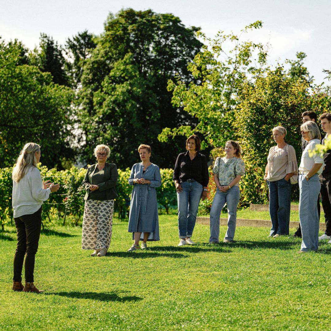 rondleiding bij Domein Holset