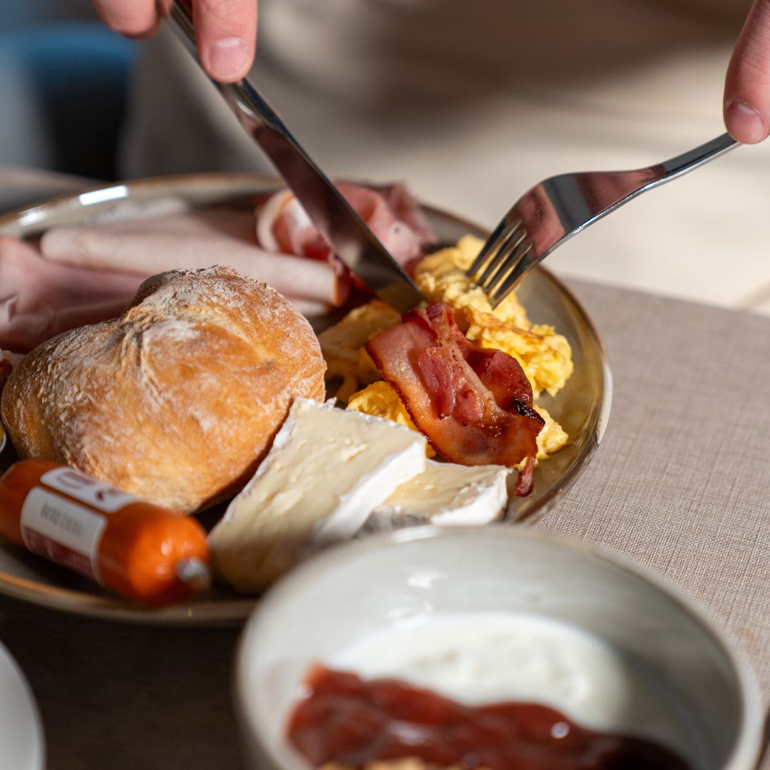 Ontbijtbuffet bij Domein Laurabos in Weert