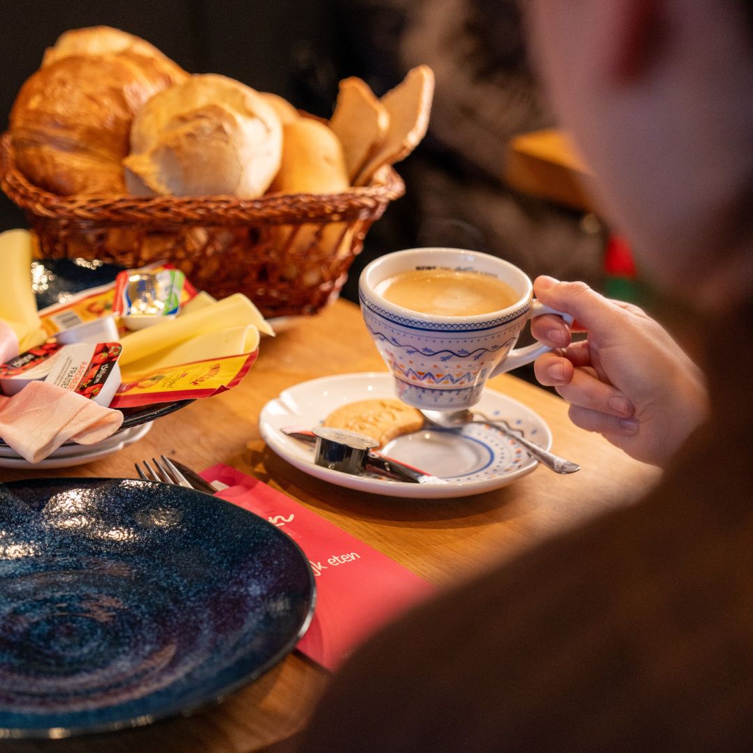 Ontbijt bij bakkerij Voncken