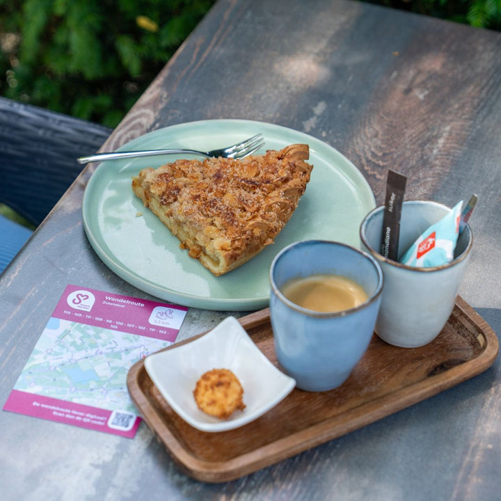 vlaai bij Brasserie De Klok in Zutendaal
