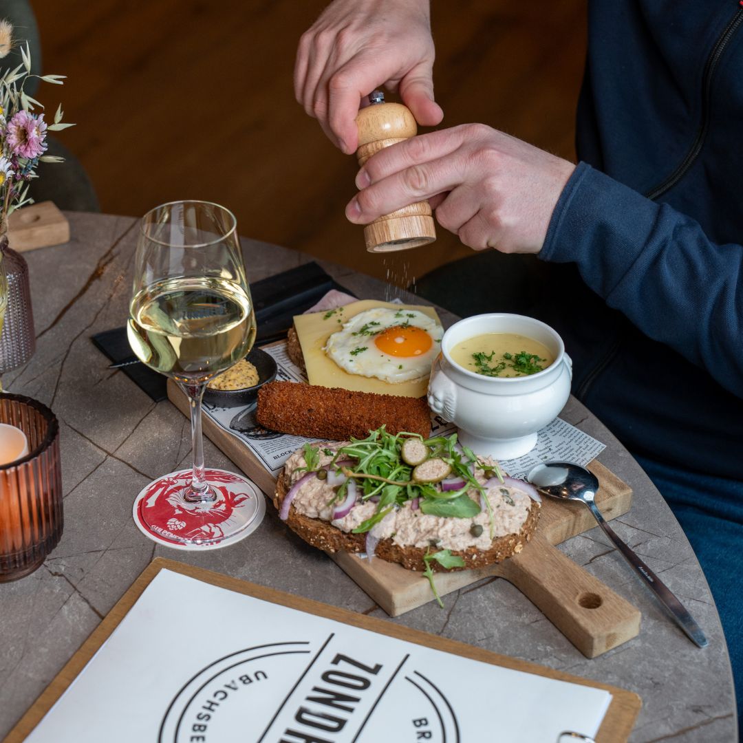 lunch bij Brasserie Zondheed