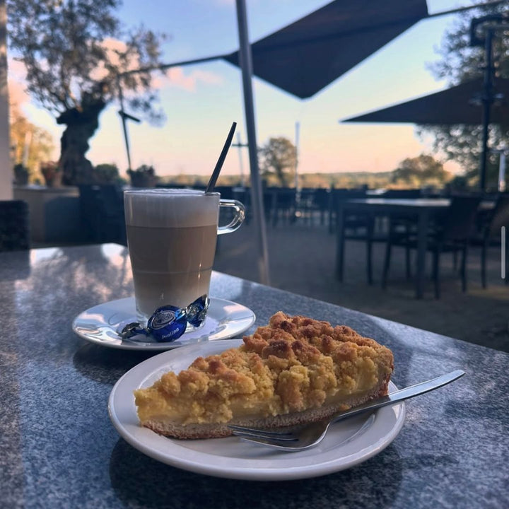 Vlaai en koffie bij Schrieversheide