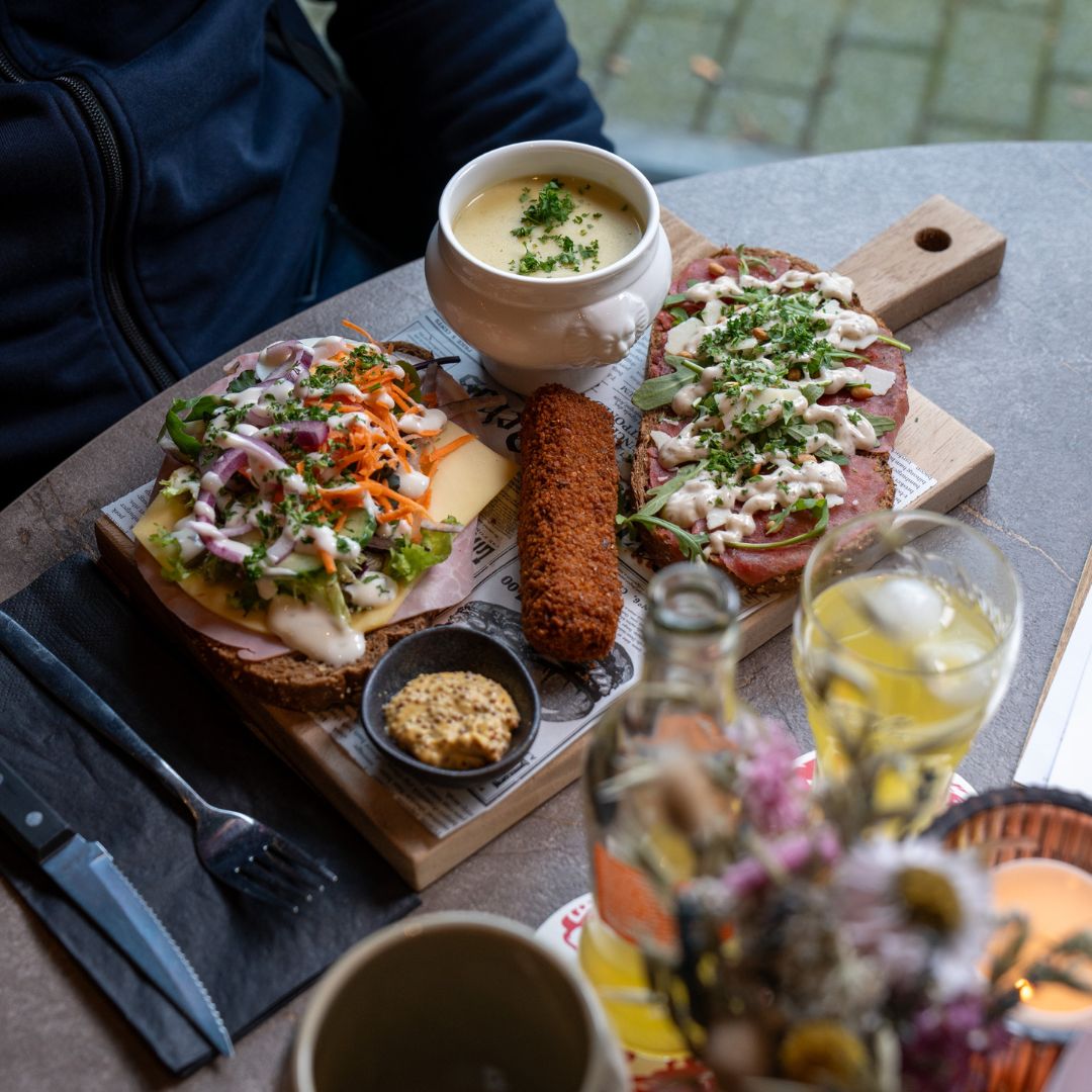 lunch bij Brasserie Zondheed