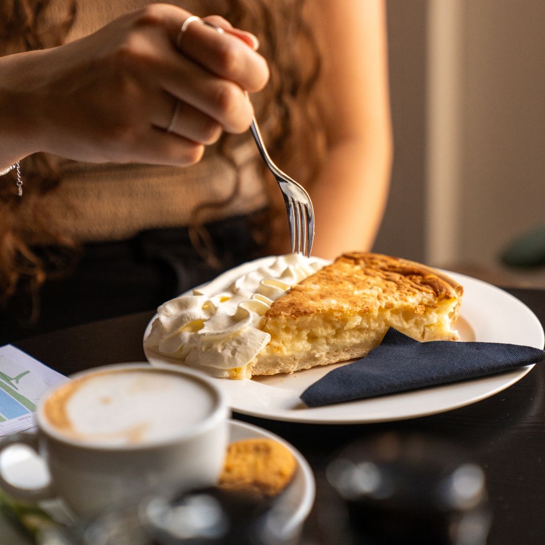 Koffie bij 't Proeflokaal van Dormio Resort in Maastricht