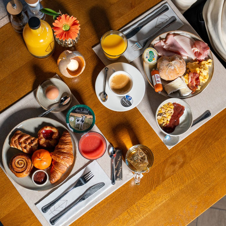 Ontbijtbuffet bij Domein Laurabos in Weert