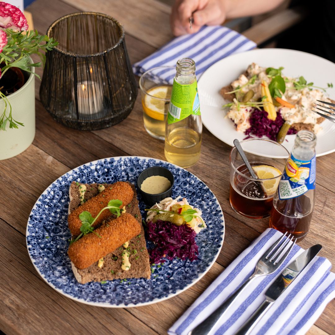 Lunch bij Bistro A Gen Kirk in Wahlwiller