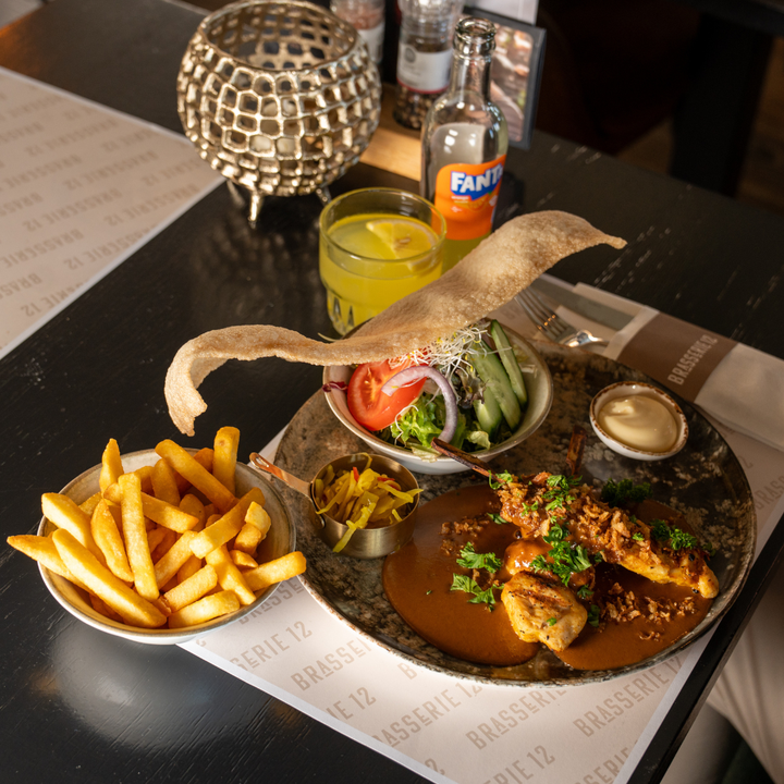 3-gangen keuzediner bij Brasserie 12 in Camerig