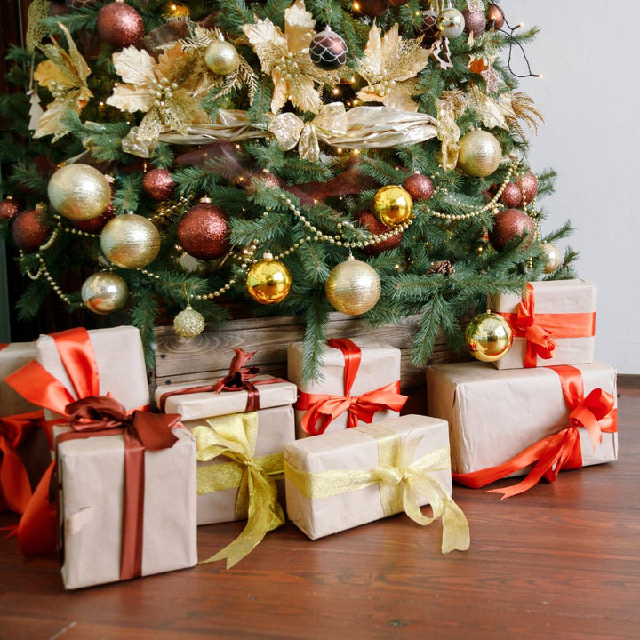 kerstboom met cadeautjes