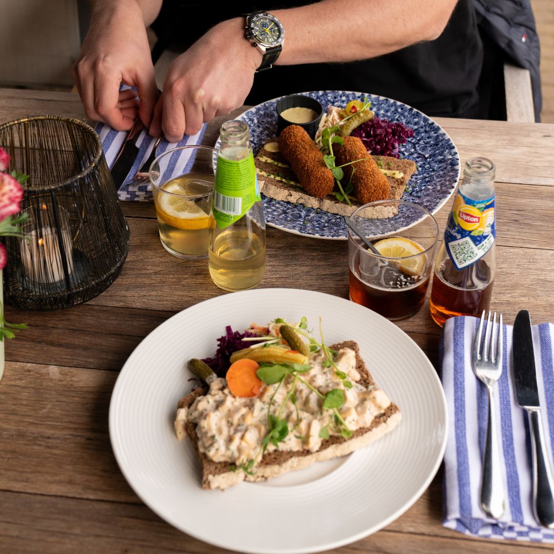 Lunch bij Bistro A Gen Kirk in Wahlwiller