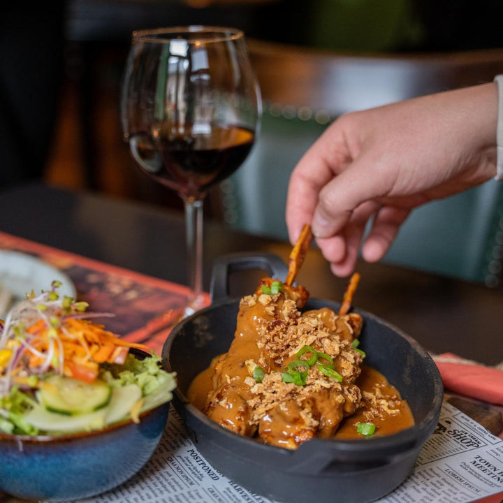 Diner bij Gasterij De Poort in Gulpen