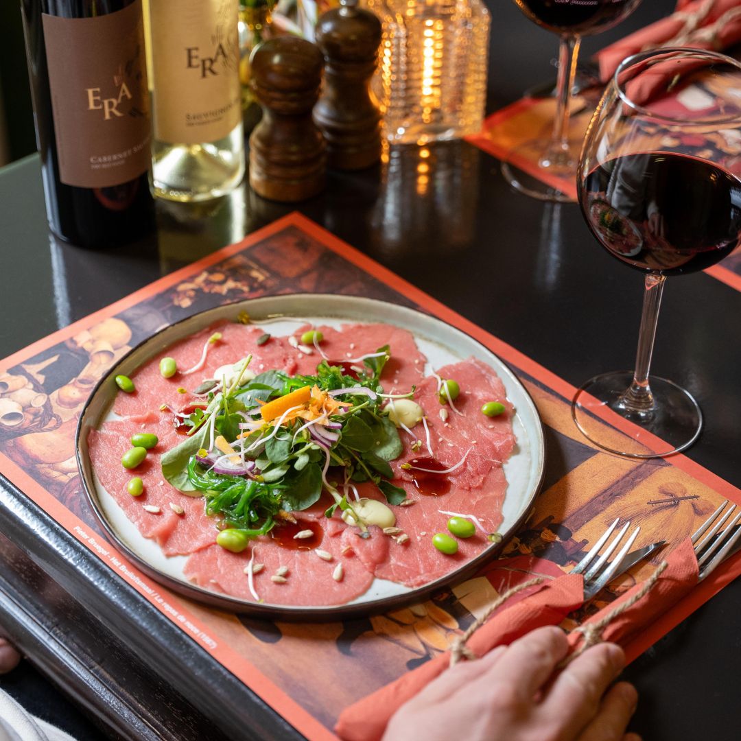 Diner bij Gasterij De Poort in Gulpen