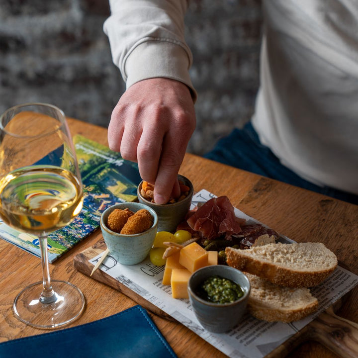 Borrelplank bij restaurant Crasborn in Thorn