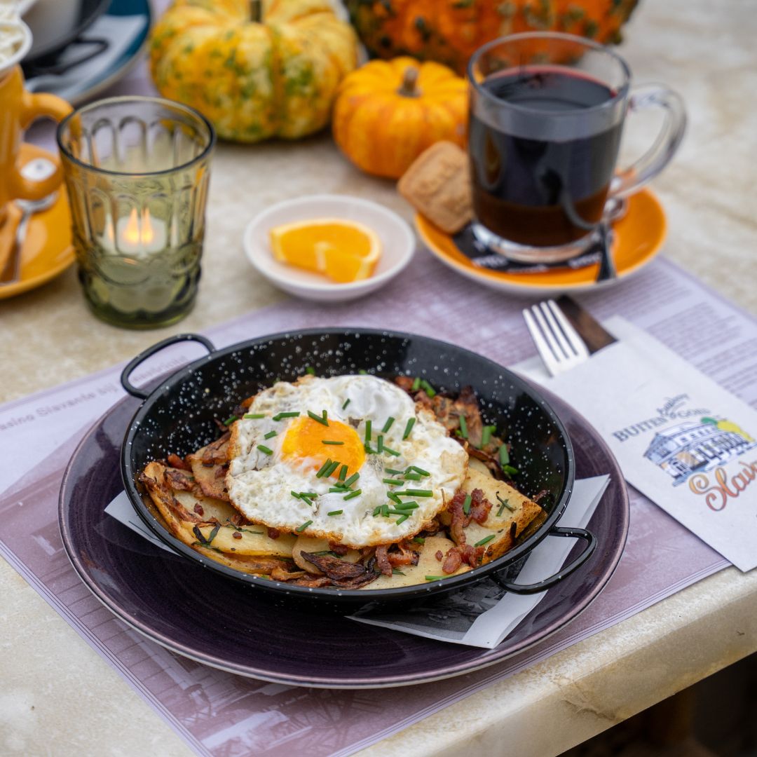 Tiroler Gröstl bij Slavante in Maastricht
