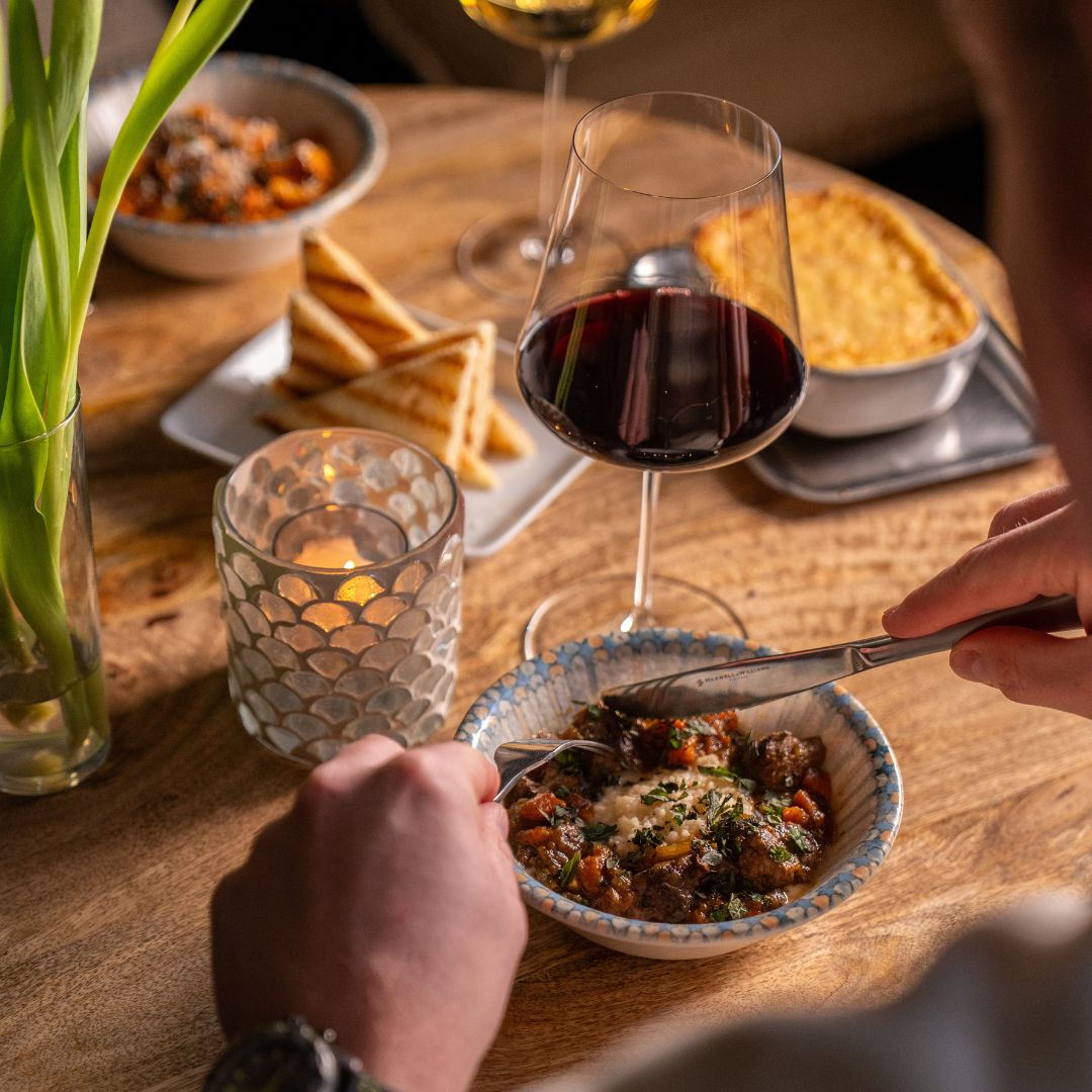 diner bij Wijnbar Pas de L'O in Maastricht