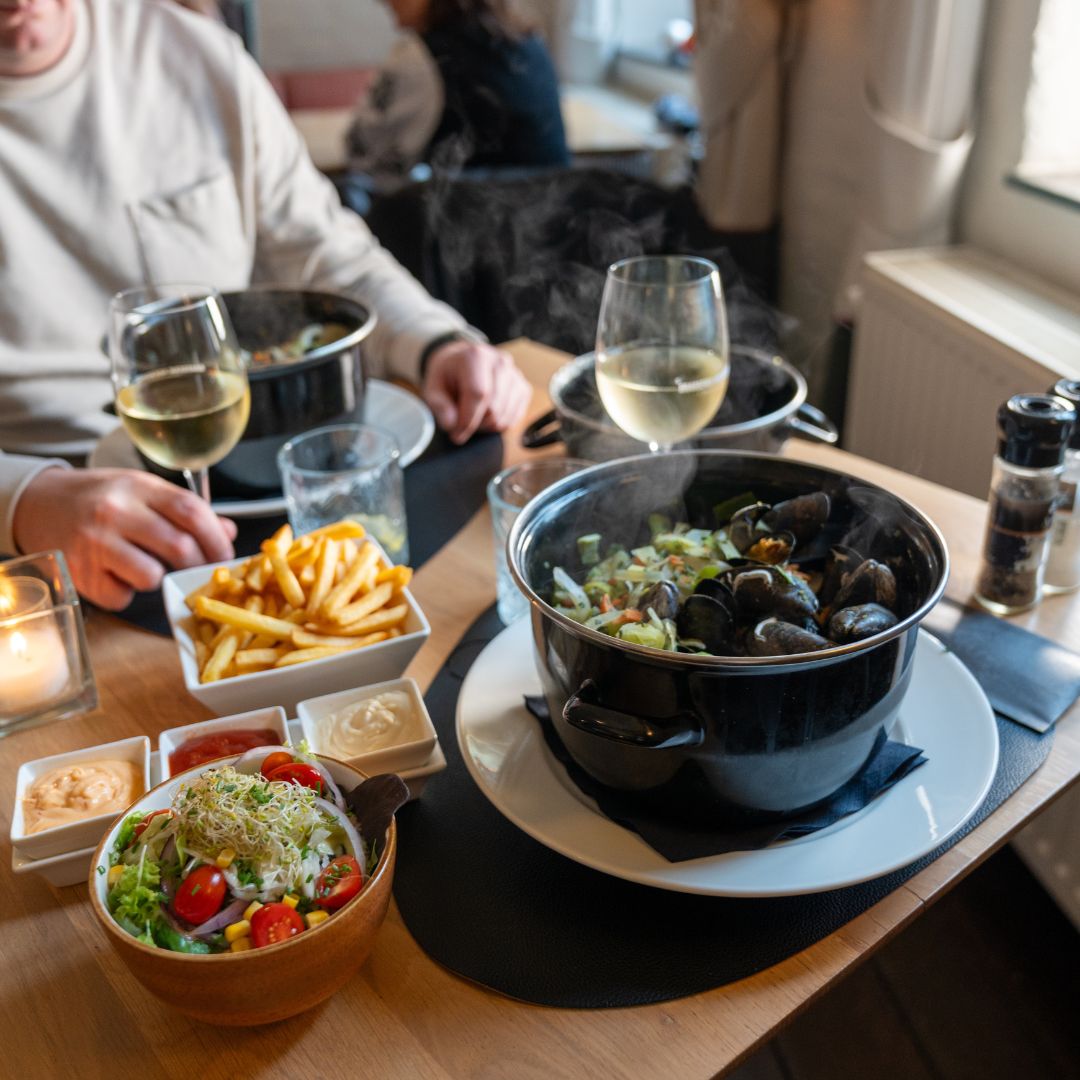 Mosselavond bij het Hoenshuis in Voerendaal