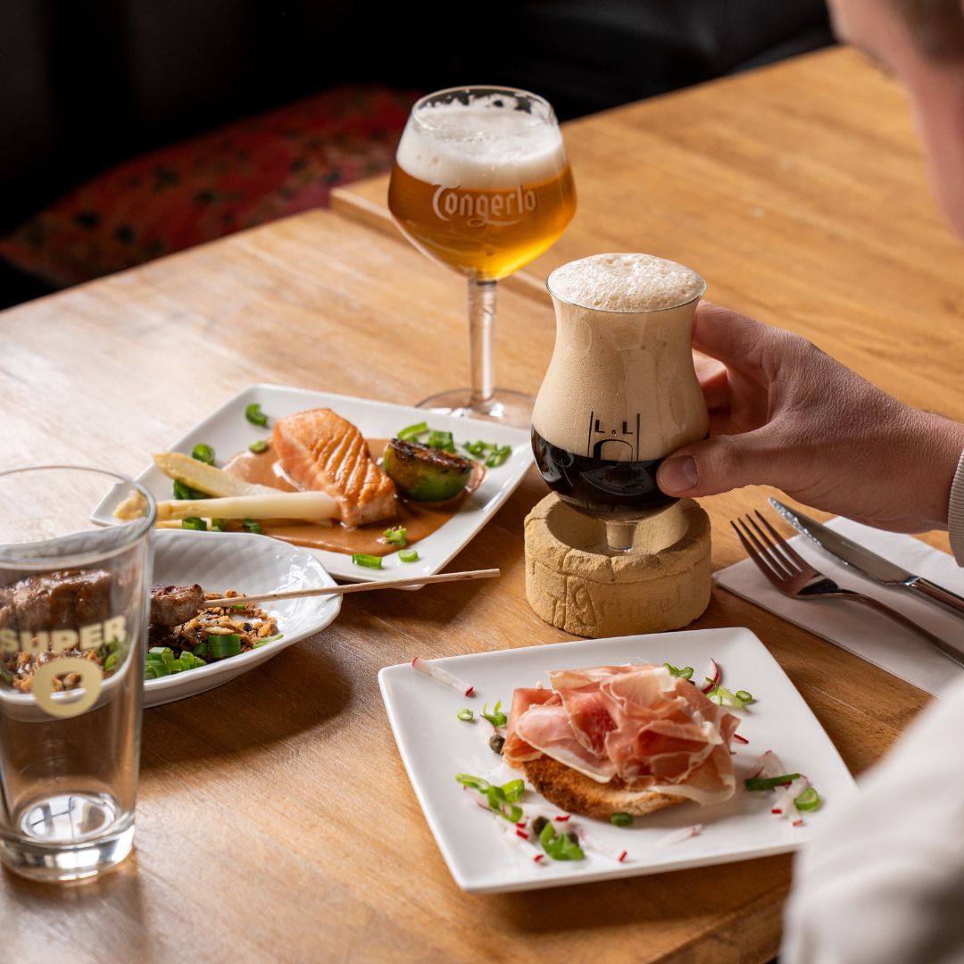 Bierproeverij de stationnerie in Valkenburg