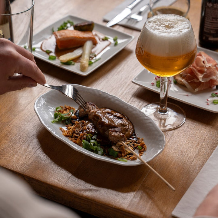 Bierproeverij de stationnerie in Valkenburg