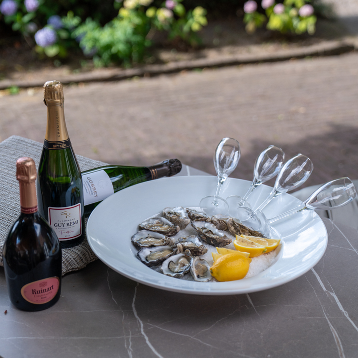 champagne en oesterproeverij
