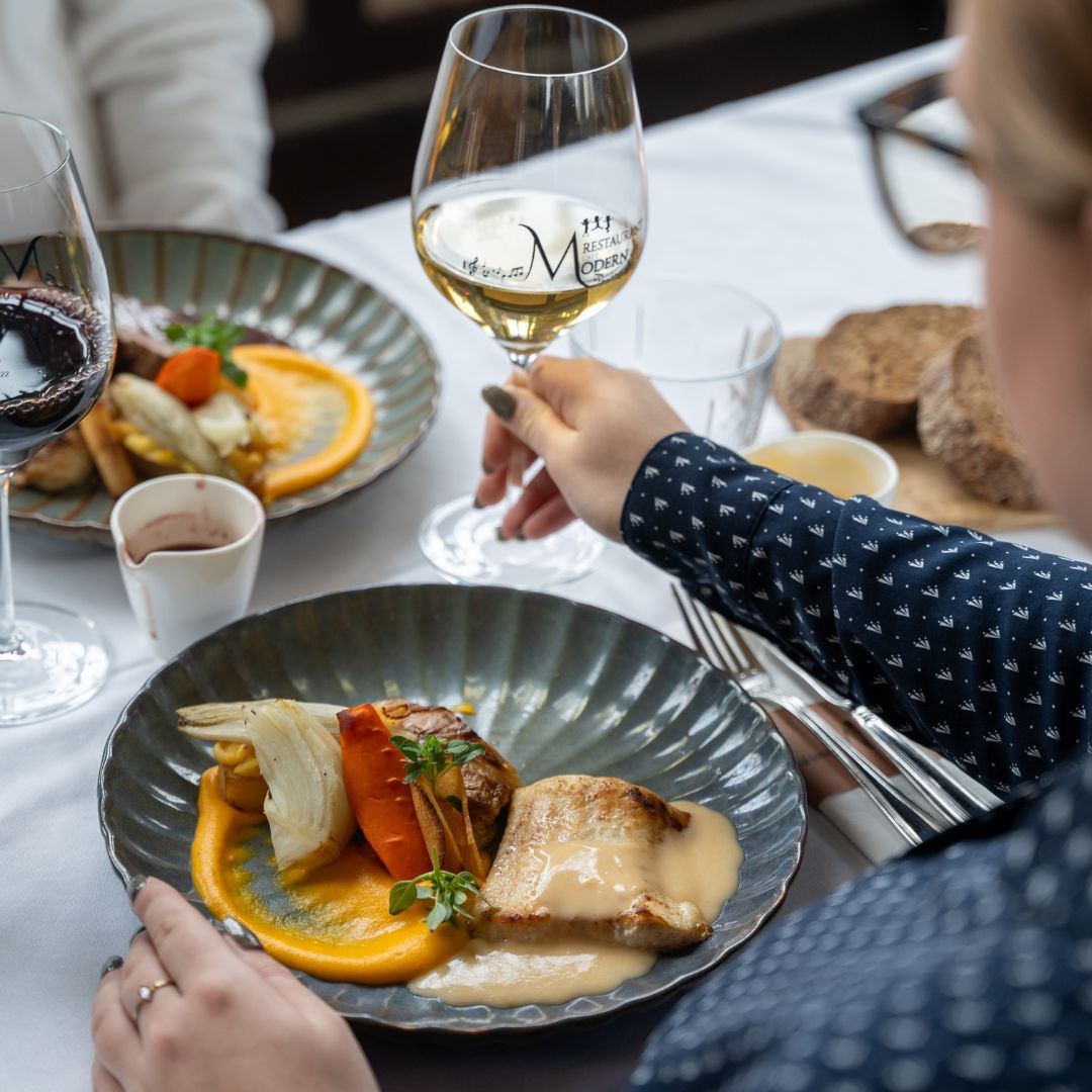 Diner bij Restaurant Modern in Teuven