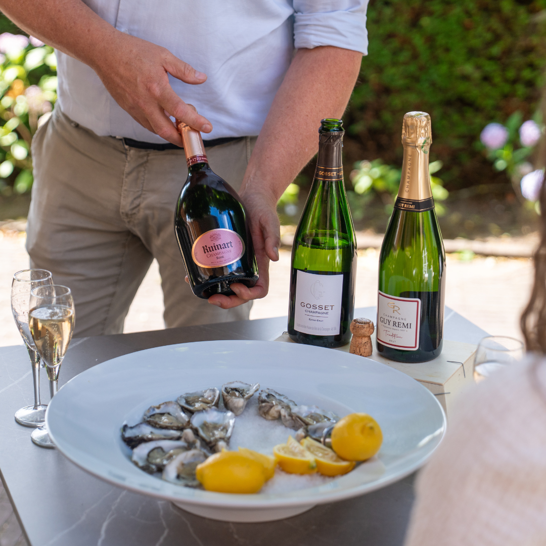 champagne en oesterproeverij