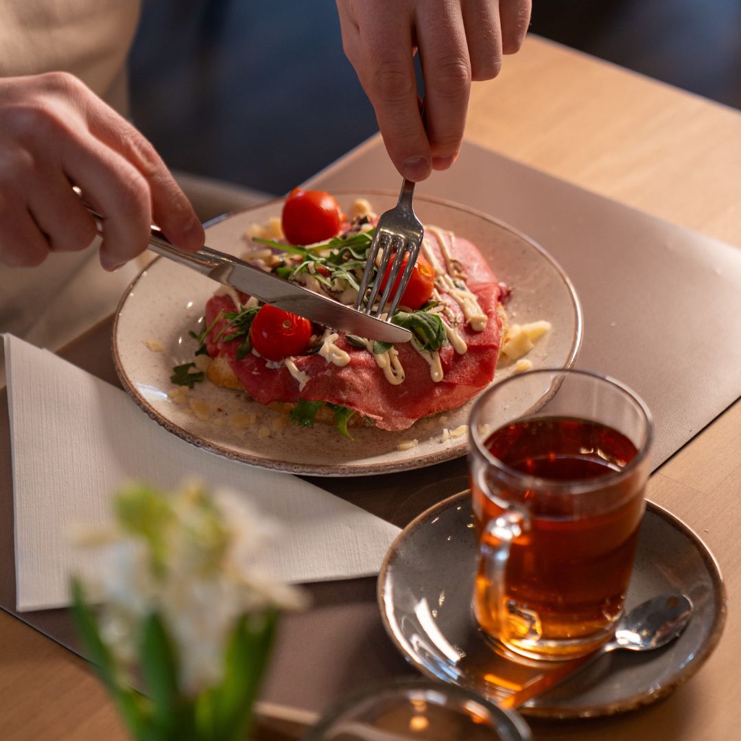 Broodje bij Golf-Resort Brunssummerheide