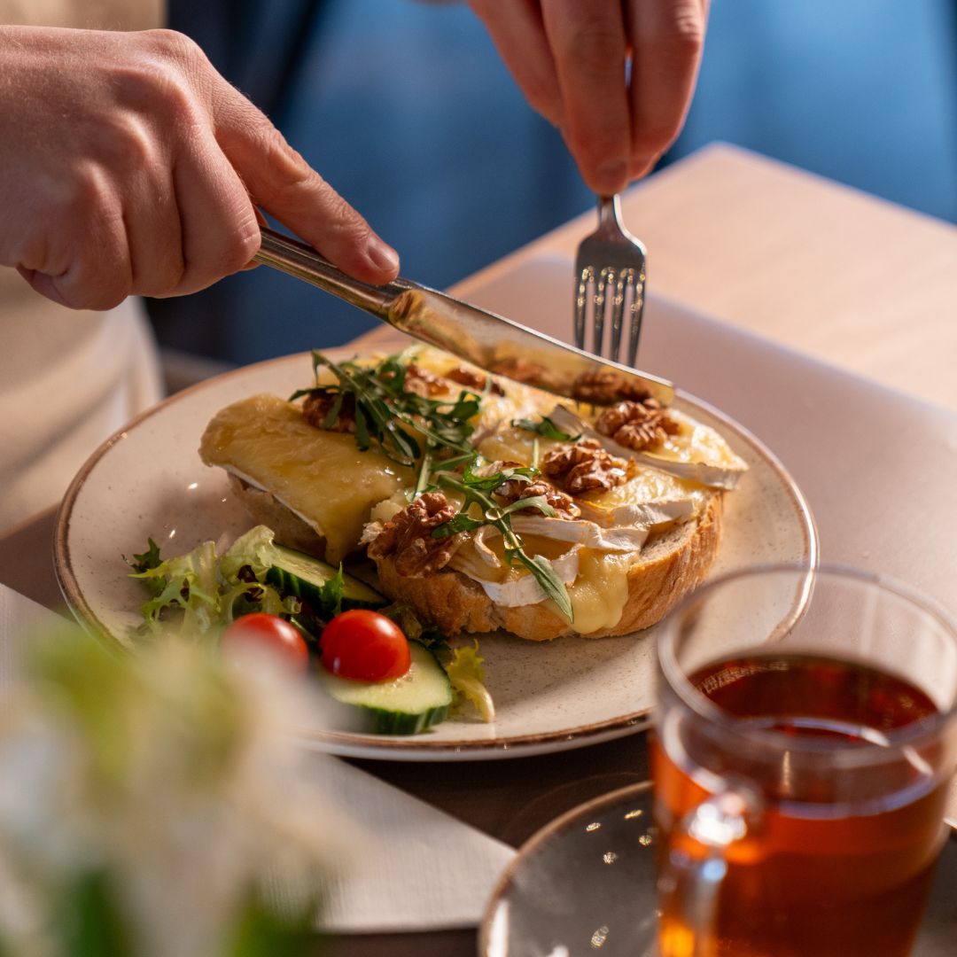 Lunch bij brasserie spoon op golfbaan brunssummerheide