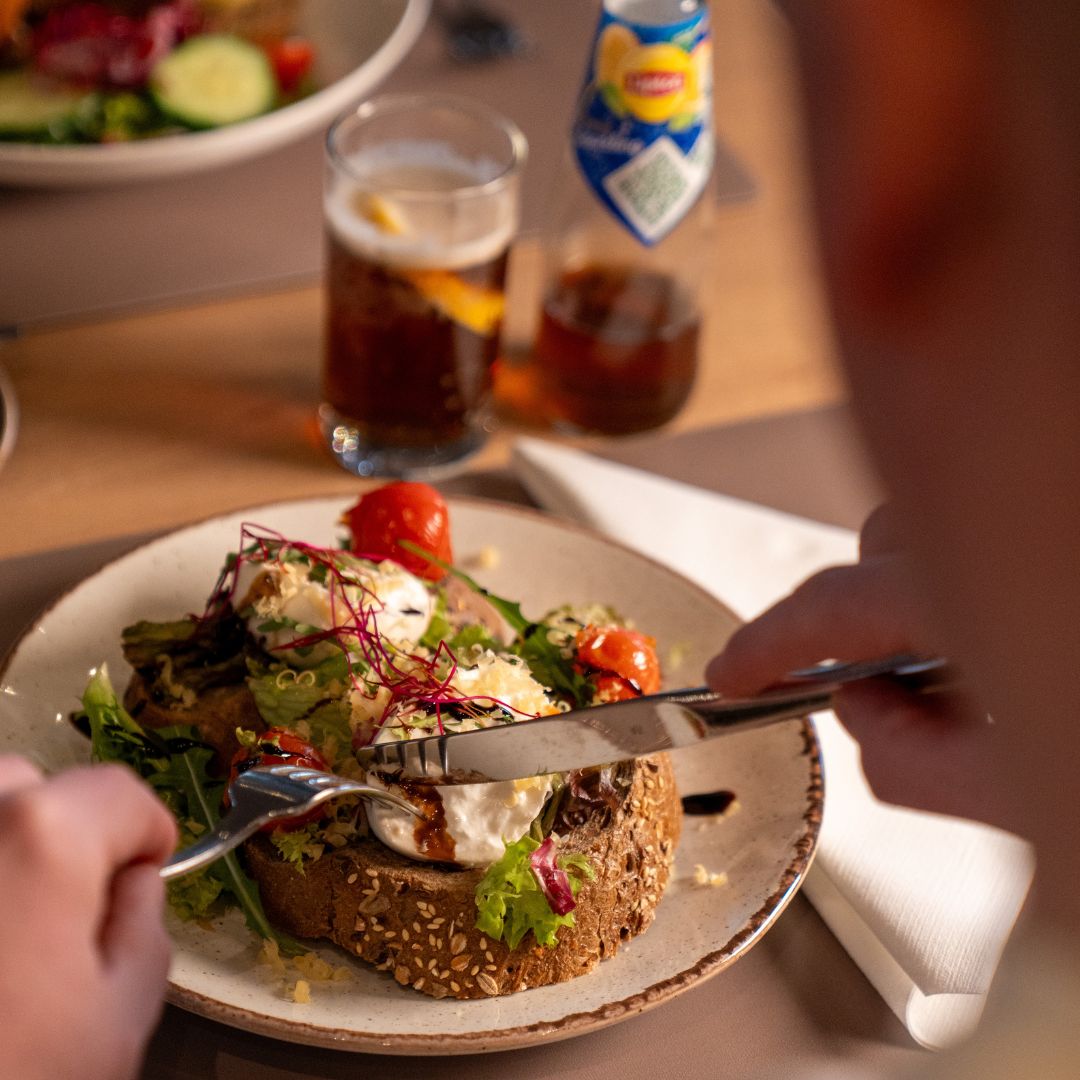 Lunch bij brasserie spoon op golfbaan brunssummerheide