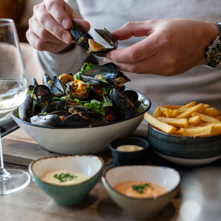 Mosselavond bij De Reünie in Eijsden