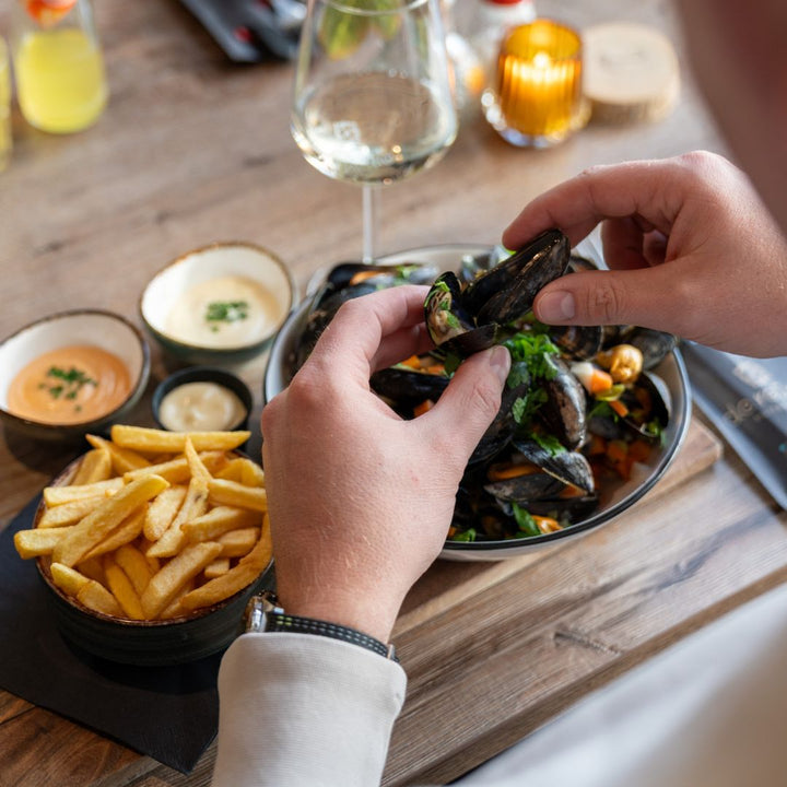 Mosselavond bij De Reünie in Eijsden