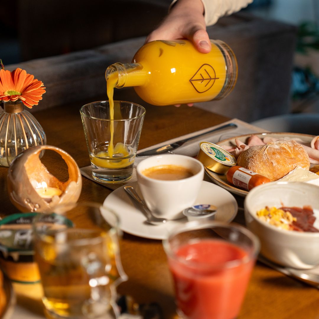 Ontbijtbuffet bij Domein Laurabos in Weert