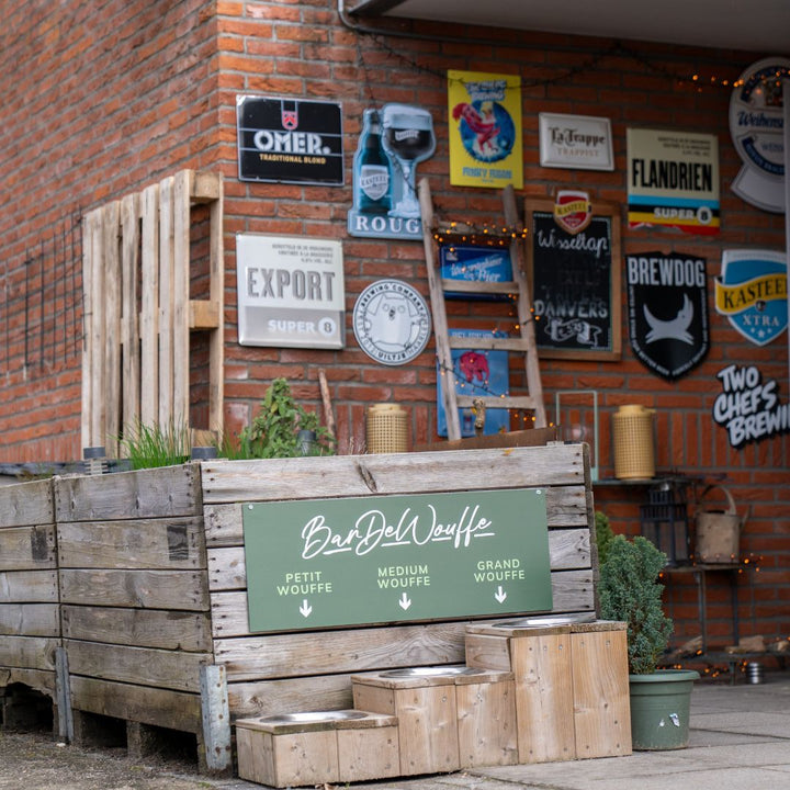 Drinkbar voor honden Bie Sjefke in Vilt