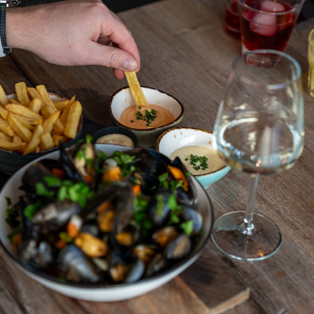 Mosselavond bij De Reünie in Eijsden