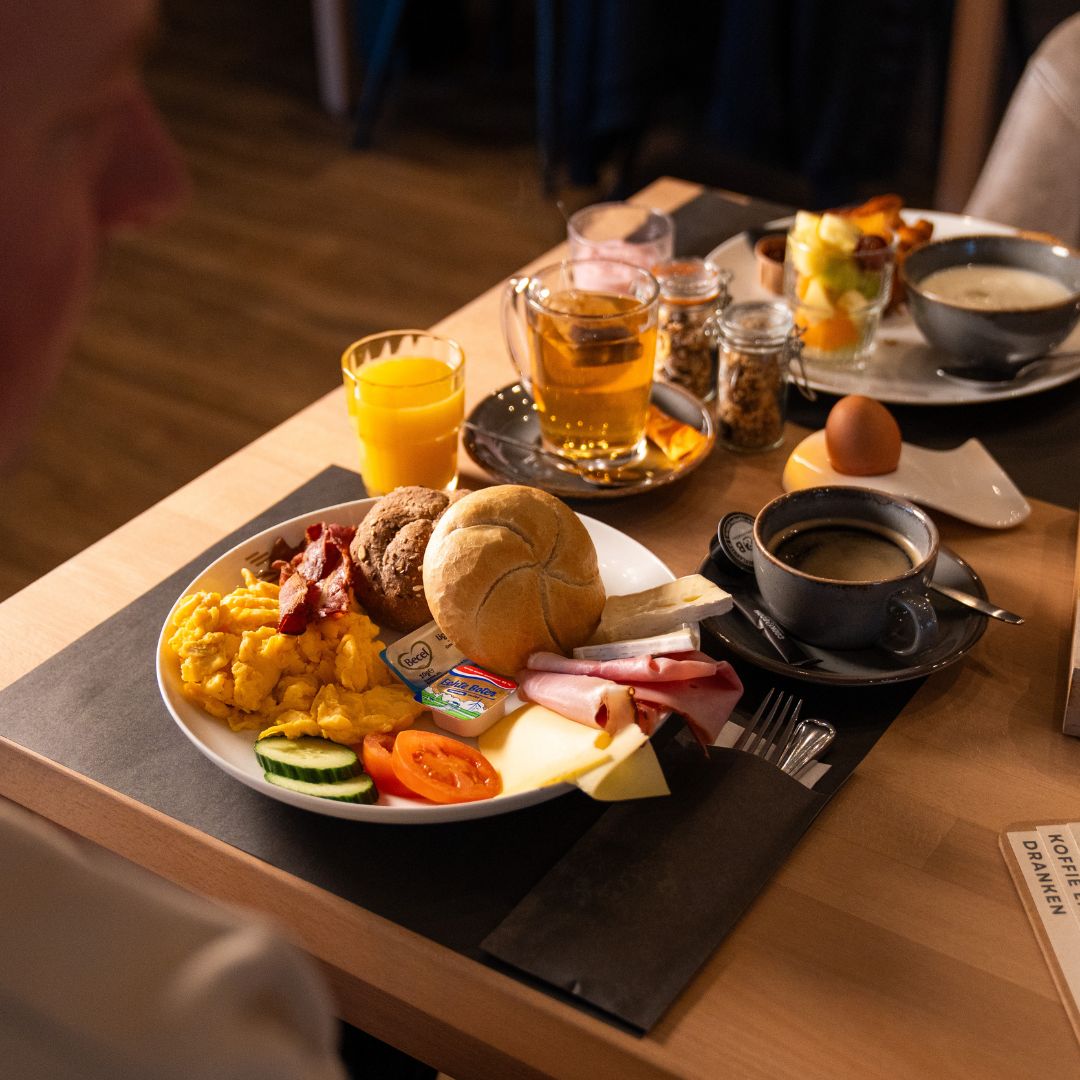 Ontbijtbuffet bij Brasserie Spoon in Brunssum