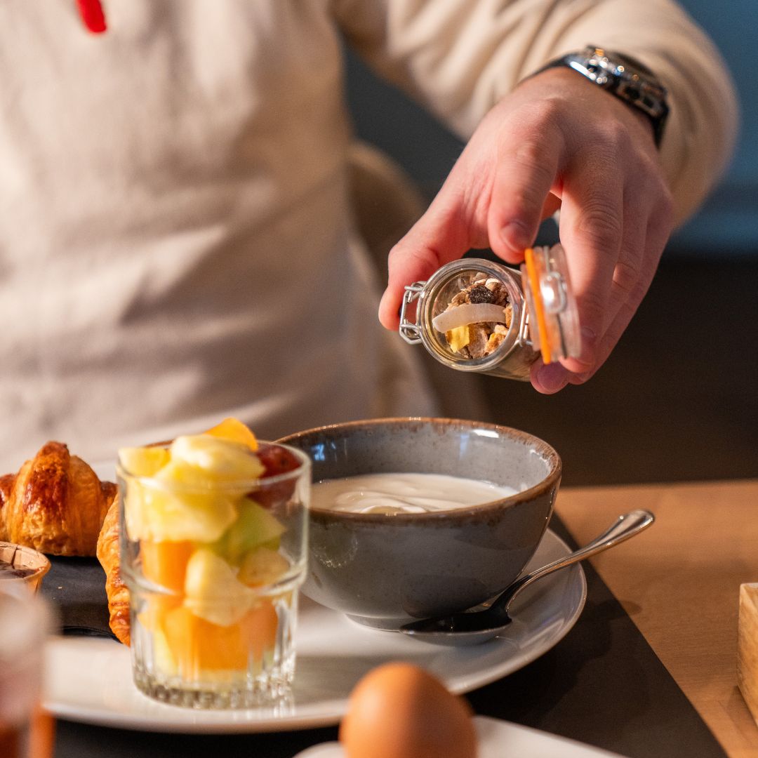 Ontbijtbuffet bij Brasserie Spoon in Brunssum