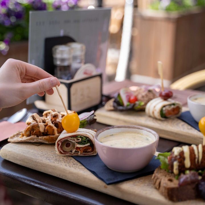 Lunchplank Tuinrestaurant De Oude Pastorie