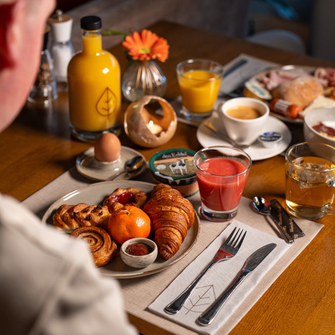 Ontbijtbuffet bij Domein Laurabos in Weert