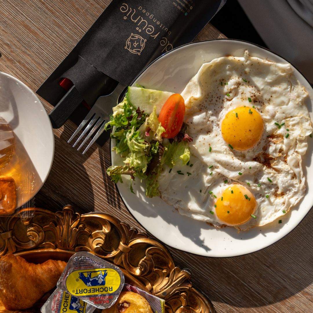 Ontbijt bij De Reünie in Eijsden