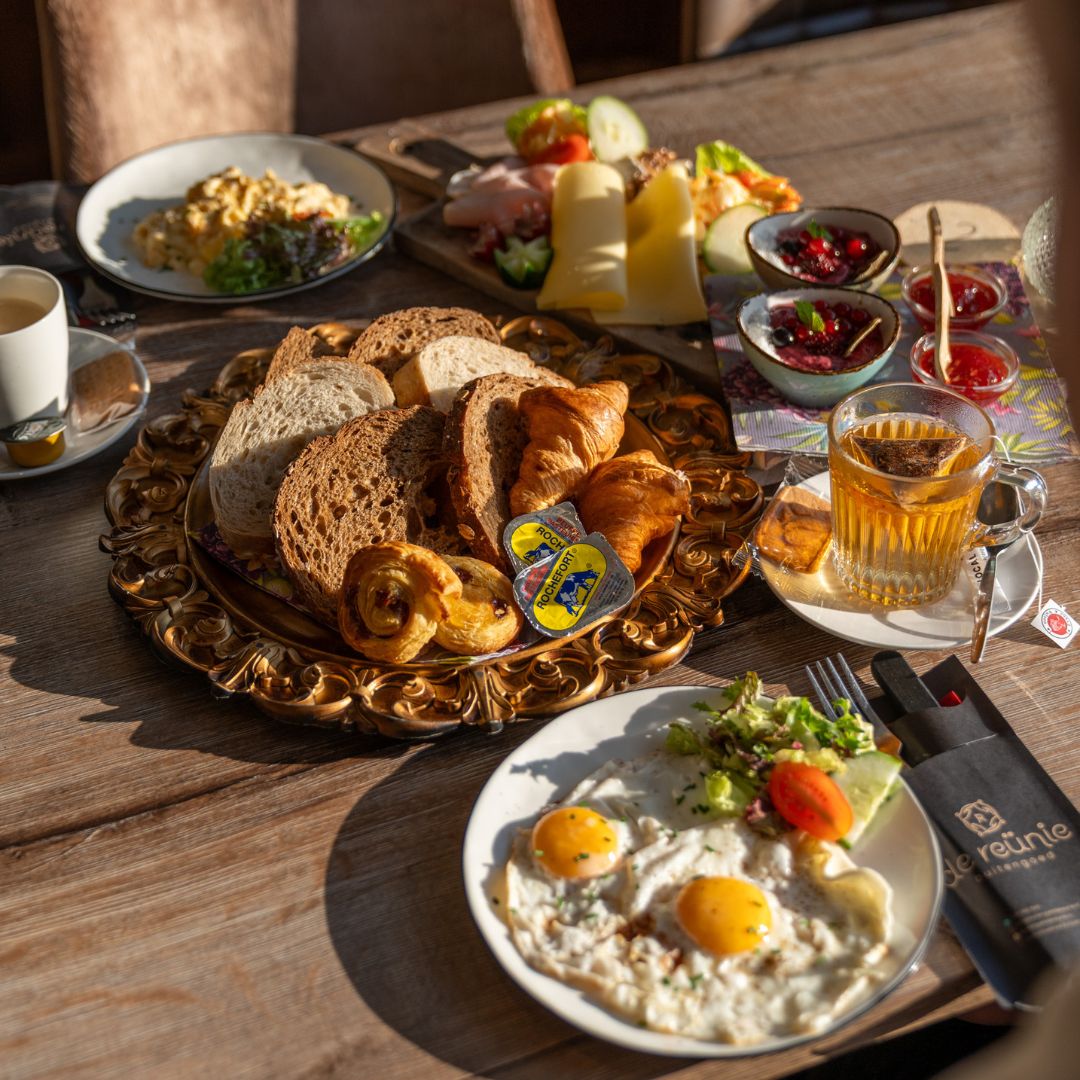 Ontbijt bij De Reünie in Eijsden
