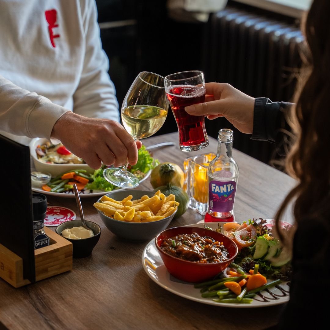 Diner bij Café Quanten in Mheer